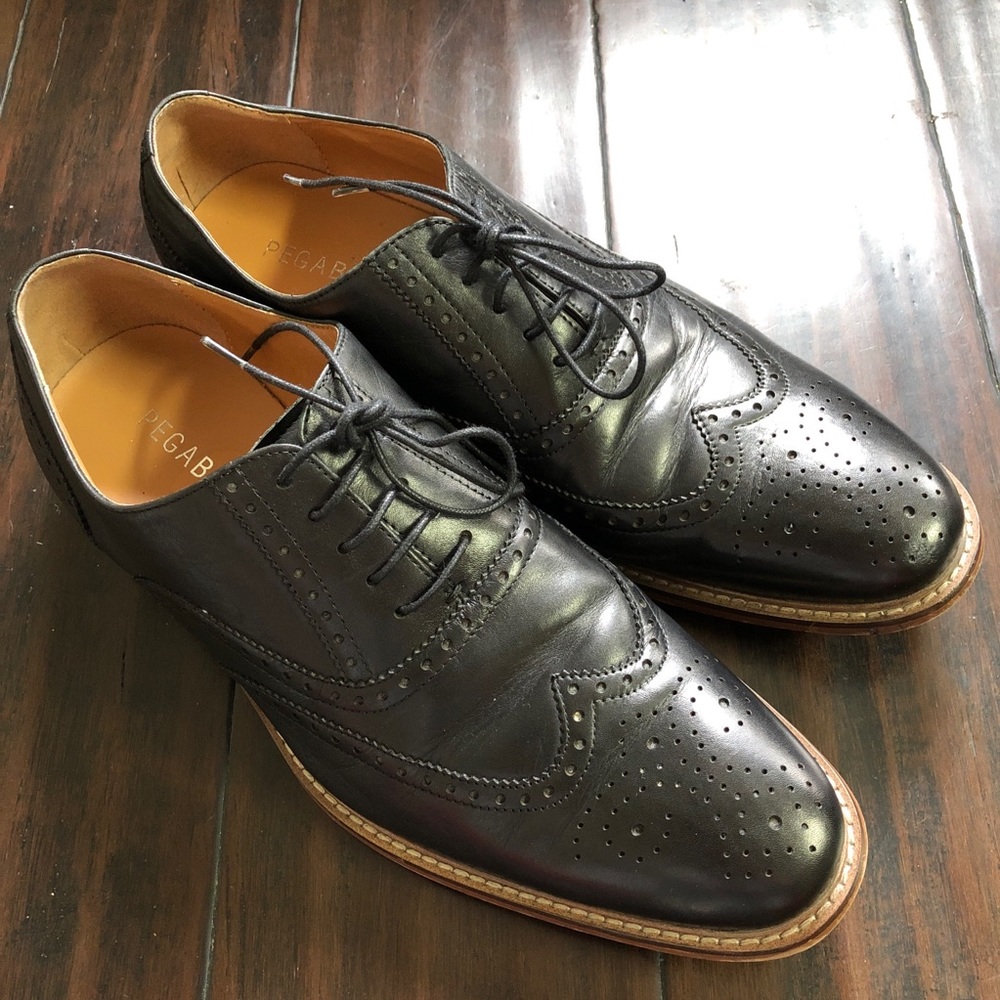Updated-Vintage Pegabo dress shoes for men, size 43
